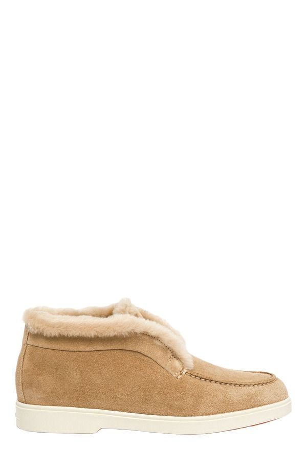 サントーニ レディース シューズ ブーツ・レインブーツ スエード Santoni Womensuedesert boot Brown ブラウン