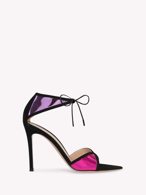 ジャンヴィト ロッシ レディース シューズ サンダル Gianvito Rossi Confetti Sandal Purple Calf パープル