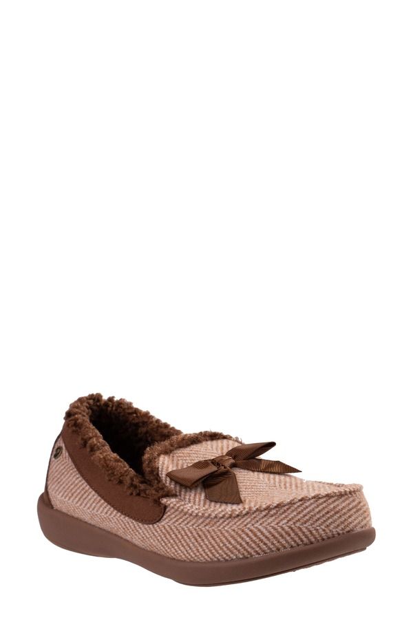 レヴィタライン レディース シューズ サンダル Revitalign Trillium Faux Fur Lined Slipper Bison