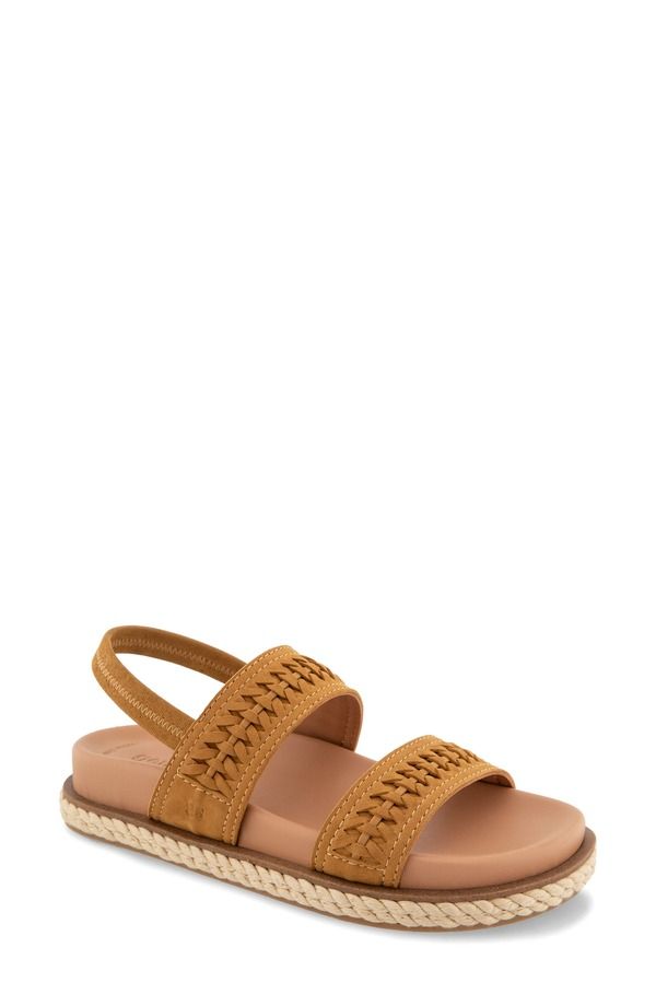 ジェントルソウルズ レディース シューズ サンダル Gentle Souls Nico Slingback Sandal Wood Nubuck