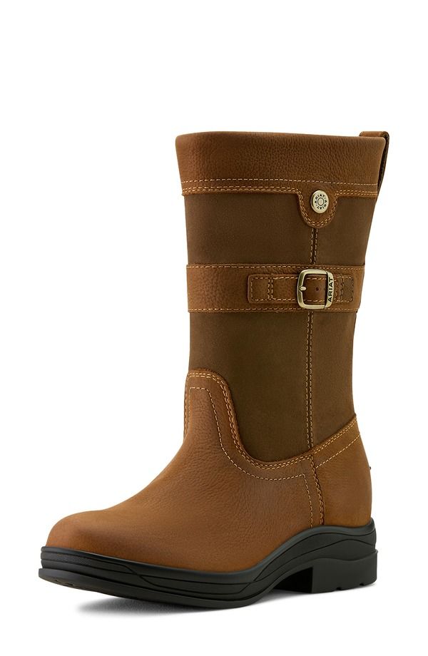 アリアト レディース シューズ ブーツ・レインブーツ Ariat Bampton Waterproof Boot Baked Brown ブラウン