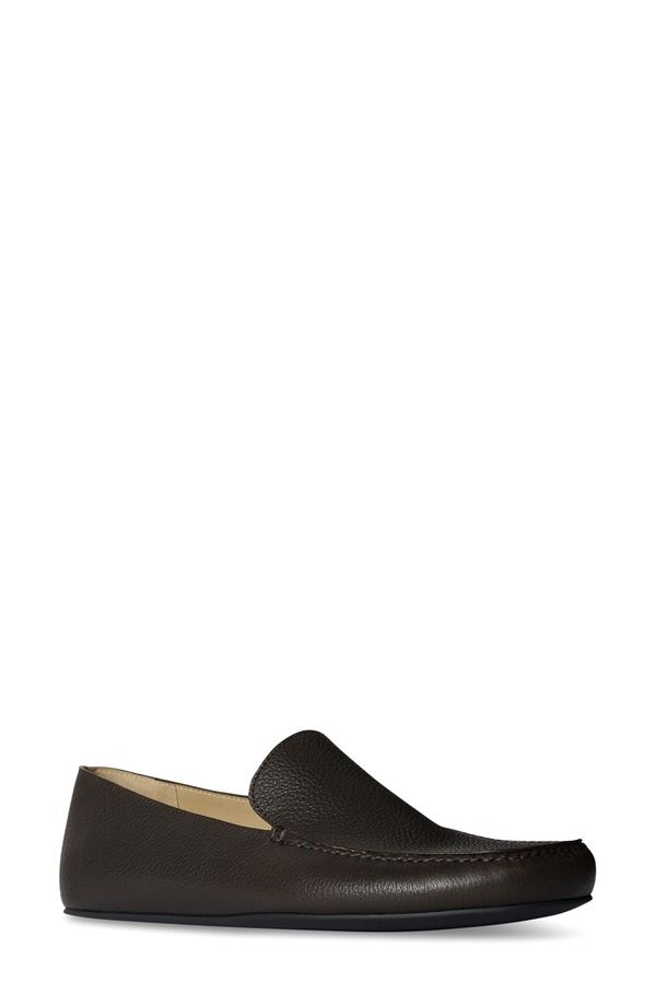 ザ ロウ レディース シューズ スリッポン・ローファー The Row Leo Loafer Lacquer Brown ブラウン