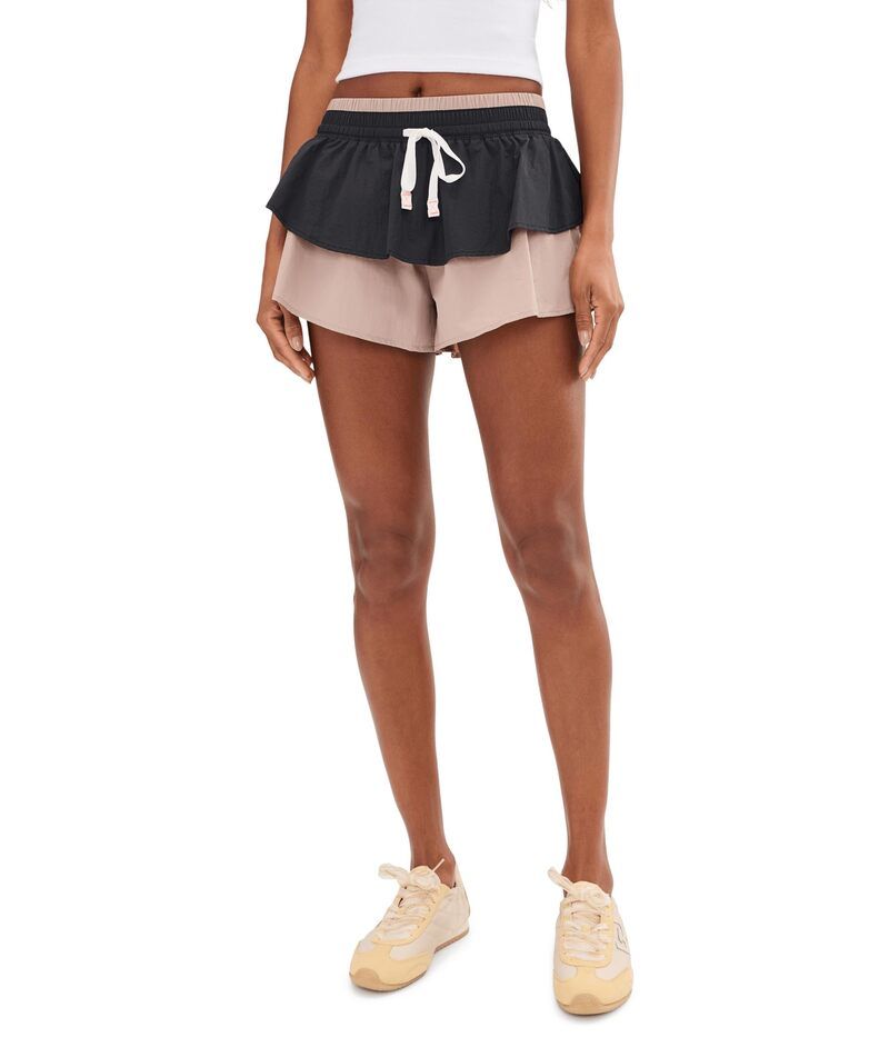 フリーピープル レディース ボトムス ハーフパンツ・ショーツ ショートパンツ FP Movement Flex It Shorts Black Combo ブラック