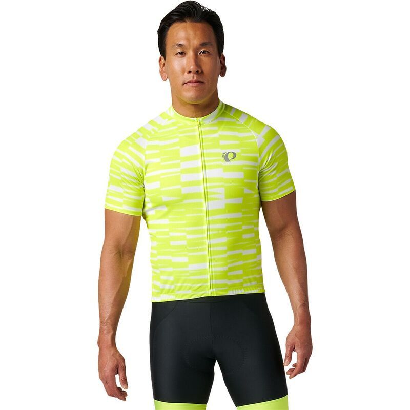 パールイズミ メンズ トップス Tシャツ ジャージー PEARL iZUMi Classic Jersey Menscreaming Yellow Vizmorph イエロー