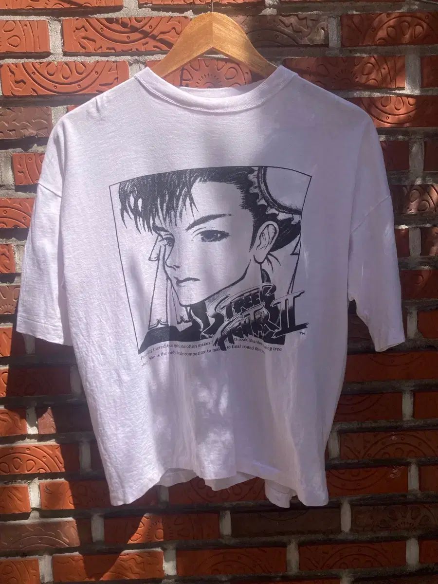 90s street fighter チュンリー Tシャツ