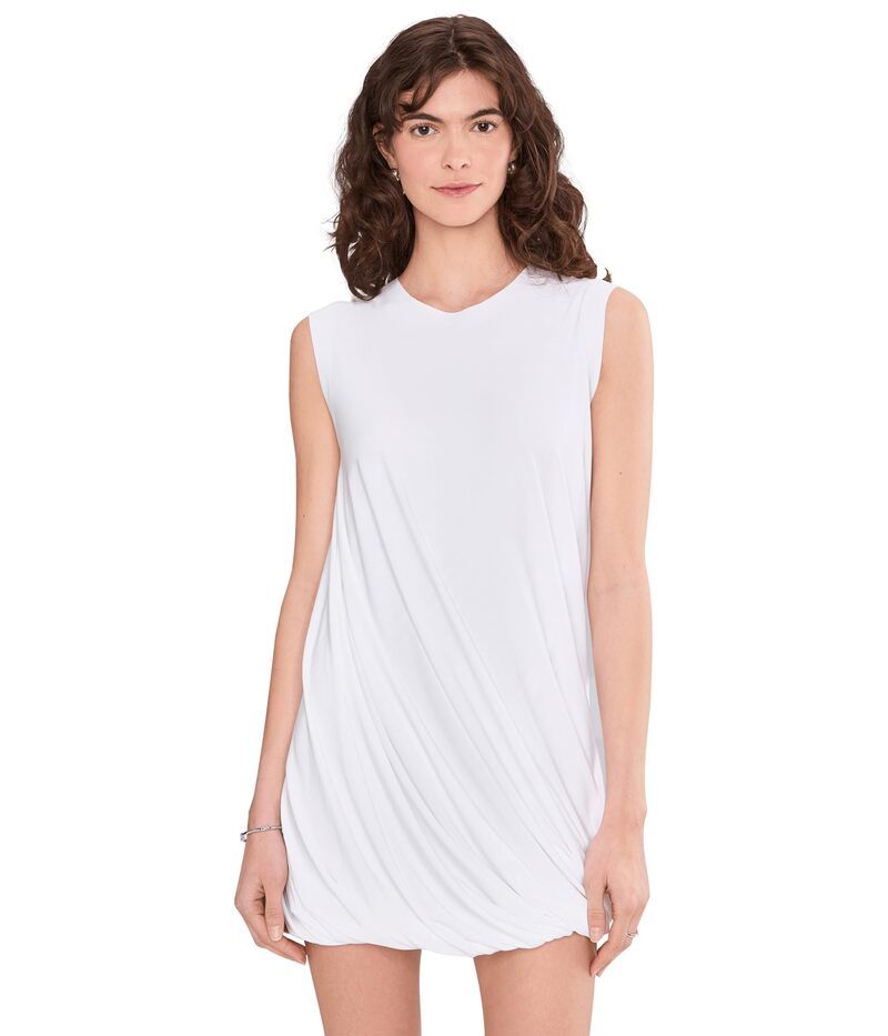 ノーマカマリ レディース トップス ワンピース ミニ ノースリーブ Norma Kamali Sleeveless Twist Mini Dressnowhite ホワイト