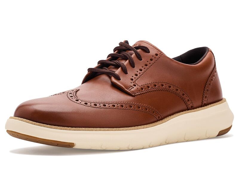 コールハーン メンズ シューズ オックスフォード ウィングチップ Cole Haan Grand Remix Wingtip British TanMad タン