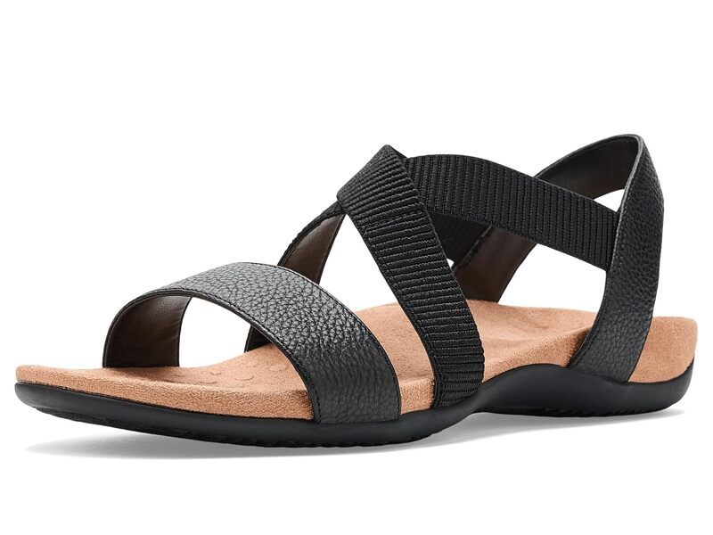 バイオニック レディース シューズ オックスフォード VIONIC Raina Black Leather ブラック