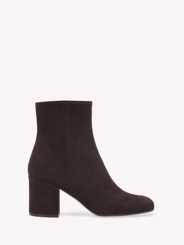 ジャンヴィト ロッシ レディース シューズ ブーツ・レインブーツ Gianvito Rossi Joelle Booties Dark Brown ブラウン