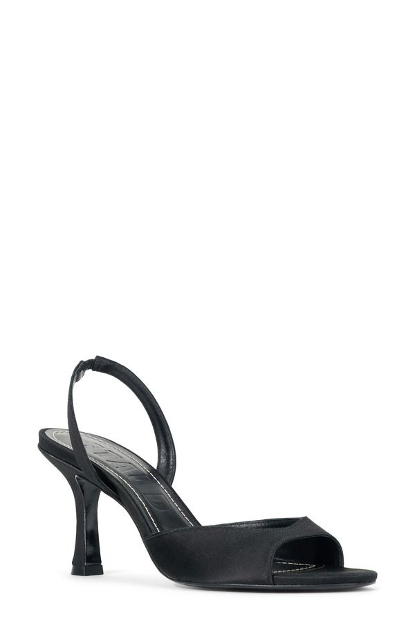 スタウド レディース シューズ サンダル STAUD Brigitte Slingback Slide Sandal Black ブラック