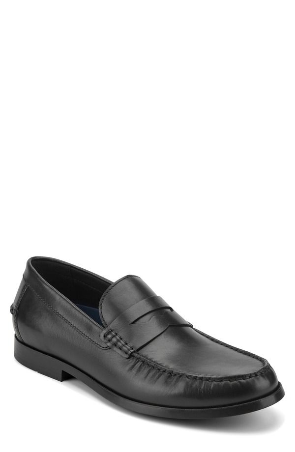 ロックポート メンズ シューズ ローファー Rockport Willcox Penny Loafer Black ブラック