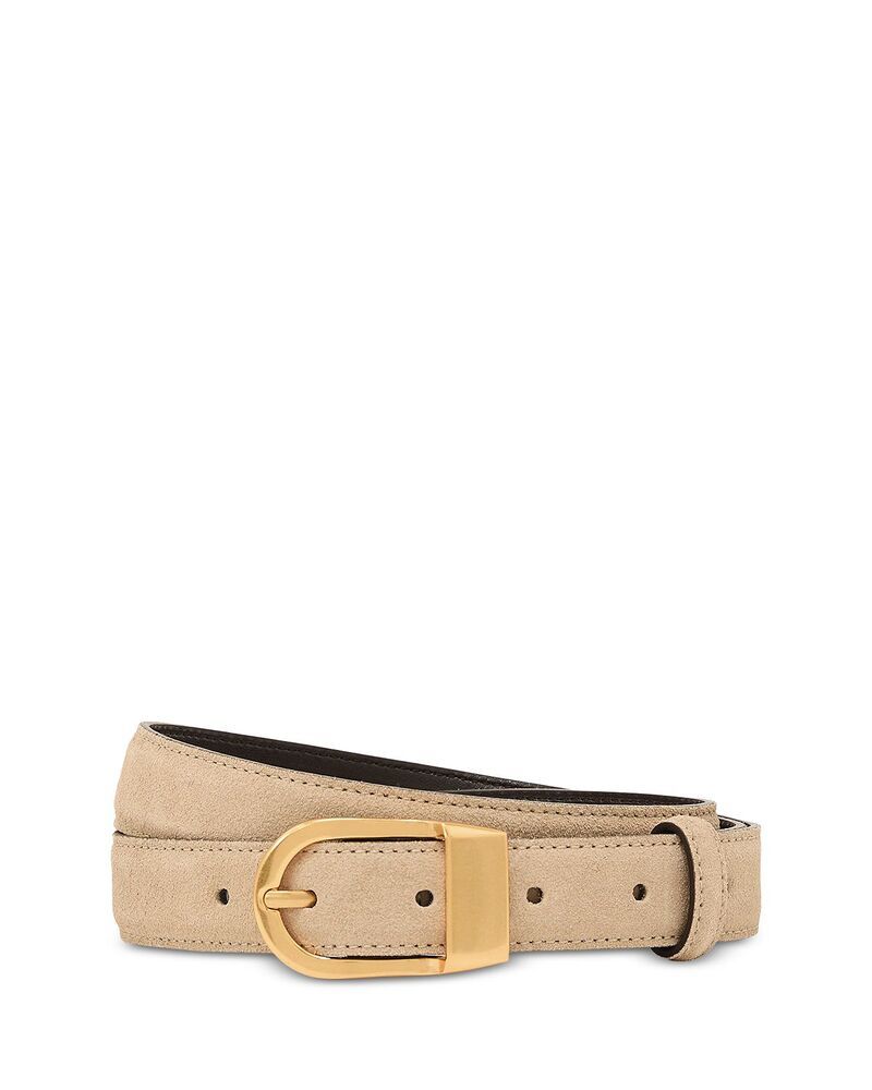 レイス レディース アクセサリー ベルト スエード REISS Womens Hazel Suede Belt Stone ストーン