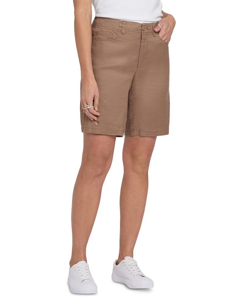 エヌワイディージェイ レディース ボトムス ハーフパンツ・ショーツ ショートパンツ NYDJ Five Pocket Bermuda Shorts Toasted Coconut