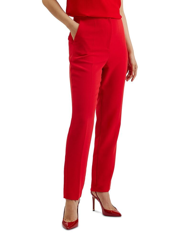 テッドベーカー レディース ボトムス カジュアルパンツ Ted Baker Manattl Tapered Leg Pants Red レッド