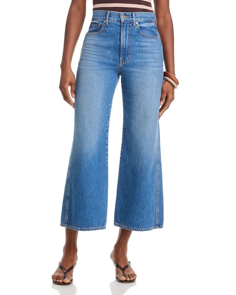 ヴェロニカ ベアード レディース ボトムス デニムパンツ ワイドレッグ ジーンズ Veronica Beard Taylor High Rise Wide Leg Jeans in French Ki 57,090円
