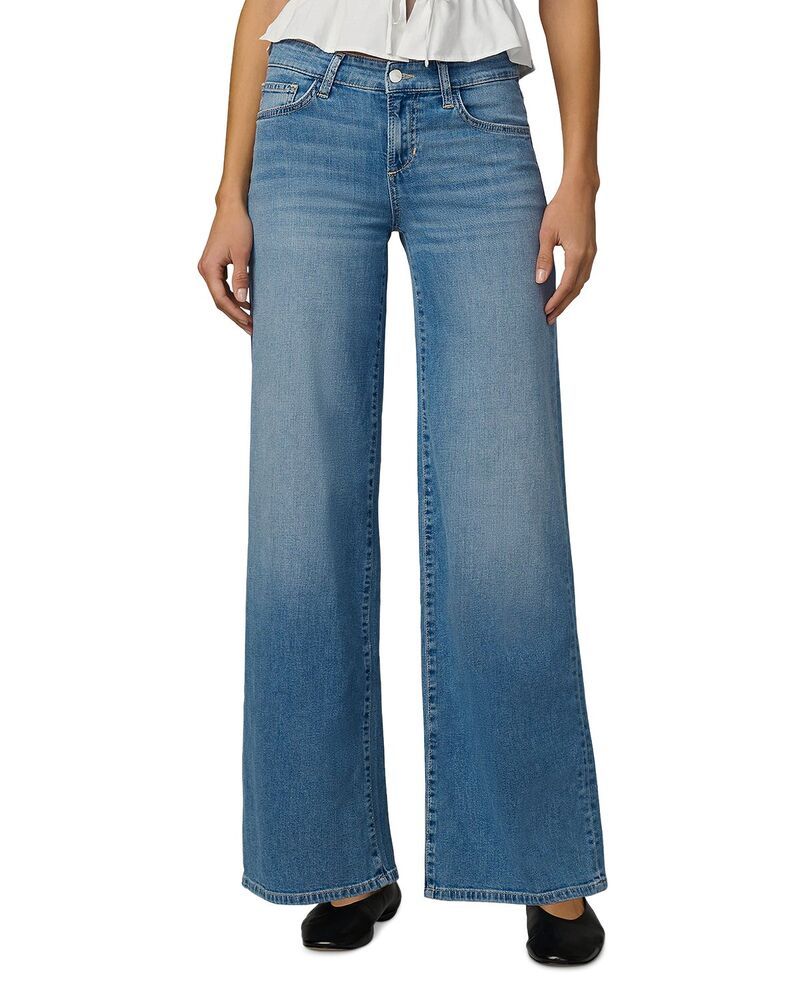 ジョーズジーンズ レディース ボトムス デニムパンツ ワイドレッグ Joes Jeans The Lou Mid Rise Wide Leg Jeans in Impeccable