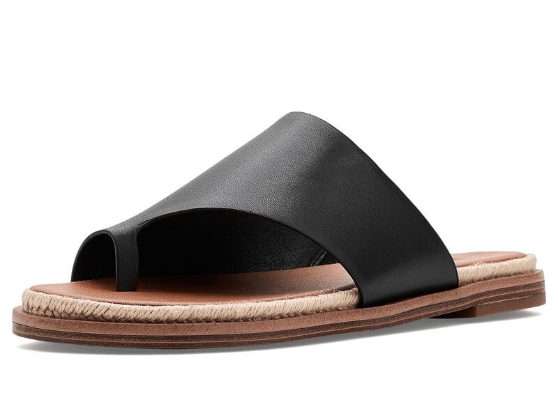 ラッキーブランド レディース シューズ サンダル Lucky Brand Kihly Toe Loop Flat Sandals Black ブラック