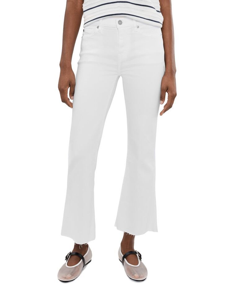 セブンフォーオールマンカインド レディース ボトムス デニムパンツ クロップド 7 For All Mankind Croppedojo in Soleil