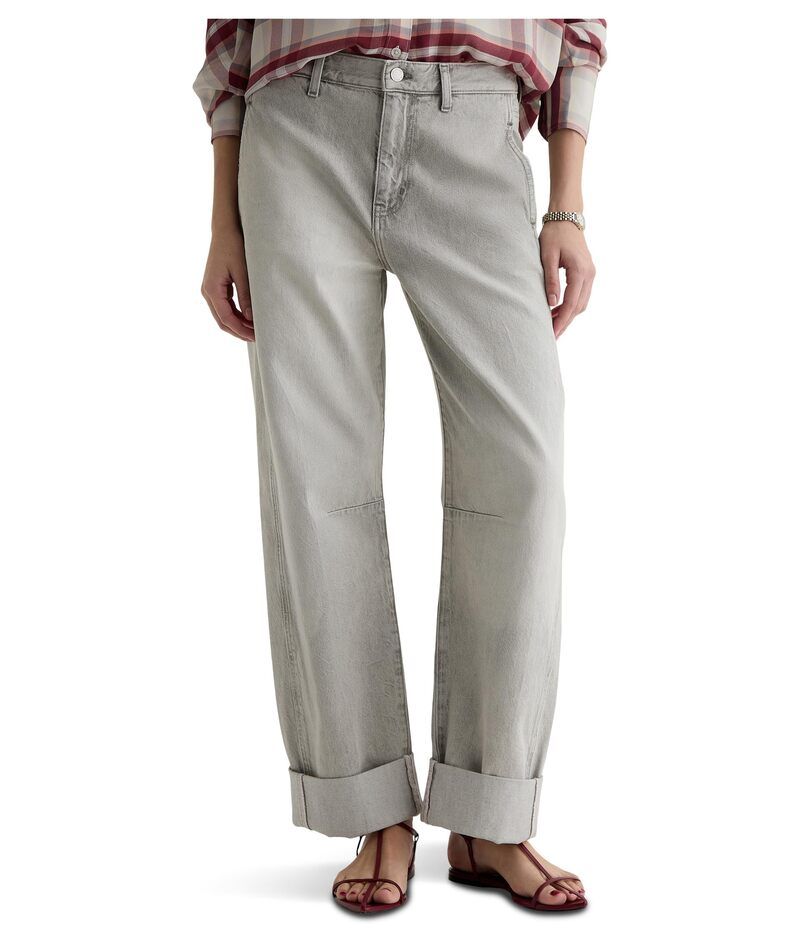 エージージーンズ レディース ボトムス デニムパンツ AG Jeans Mercer HighRise Cuffed Barrel Jeans in Sensory