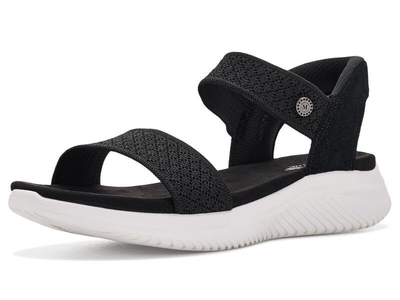 スケッチャーズ レディース シューズ サンダル SKECHERS Martha Stewarts Ultra Flex 30 Shine On Us Black ブラック