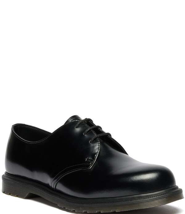 ドクターマーチン メンズ シューズ オックスフォード レザー Dr Martens Mens Mayfare Polished Smooth Leather 3Eye Oxfords Black ブラ