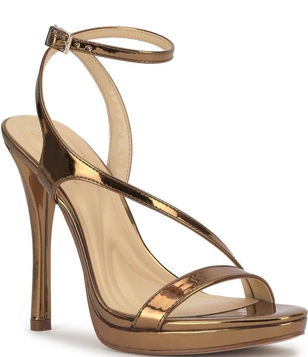 ジェシカシンプソン レディース シューズ サンダル アシンメトリー Jessica Simpson Dixiasymmetrical Strap High Stiletto Dressandals B