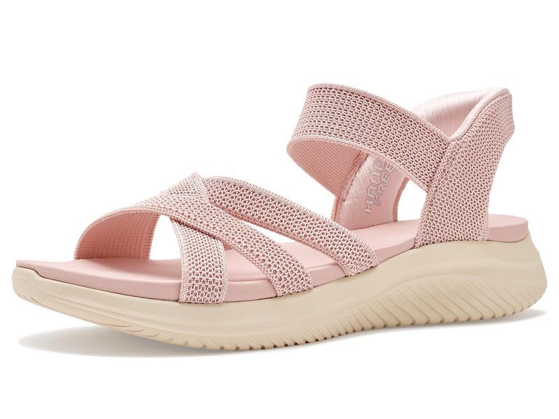 スケッチャーズ レディース シューズ サンダル SKECHERS Ultra Flex 30 Sandal Forever Better Hands Free SlipIns Blush ブラッシュ
