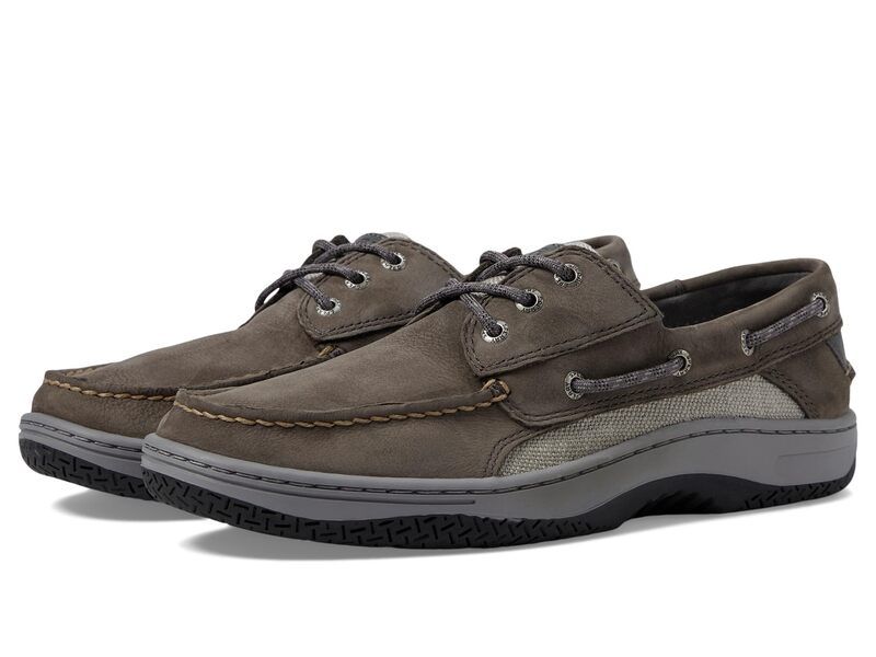 スペリー メンズ シューズ Sperry Billfish 3 Eye Grey Nubuck グレー