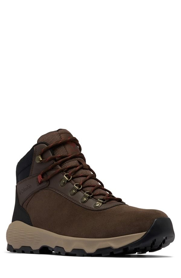 コロンビア メンズ シューズ ブーツ・レインブーツ Columbia Newton Wander Waterproof Hiking Boot Cordovan Spice