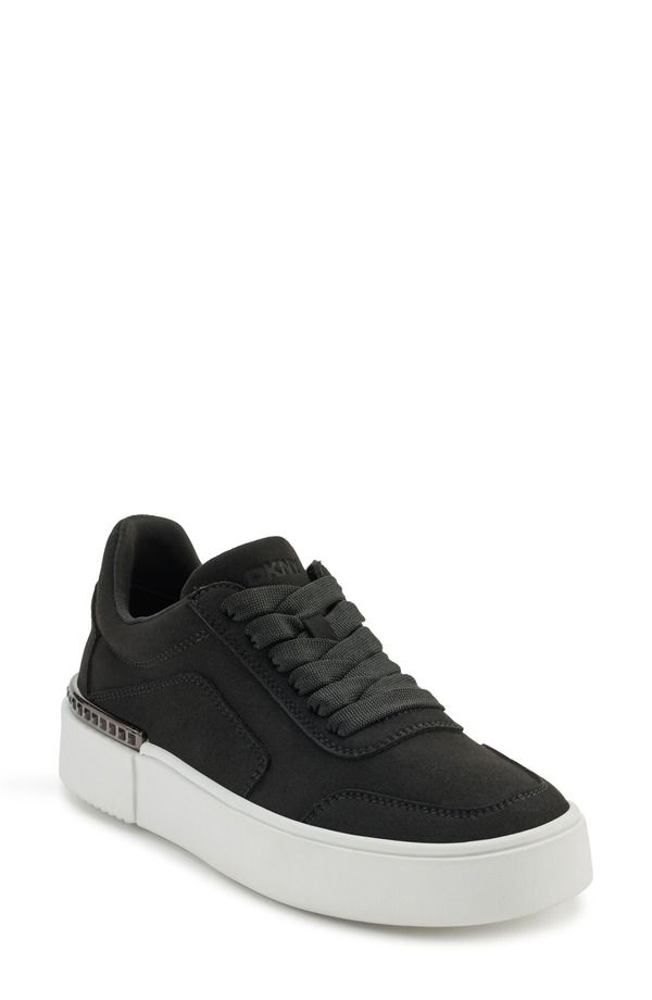 ダナ キャラン ニューヨーク レディース シューズ スニーカー プラットフォーム DKNY Beverly Platform Sneaker Black ブラック