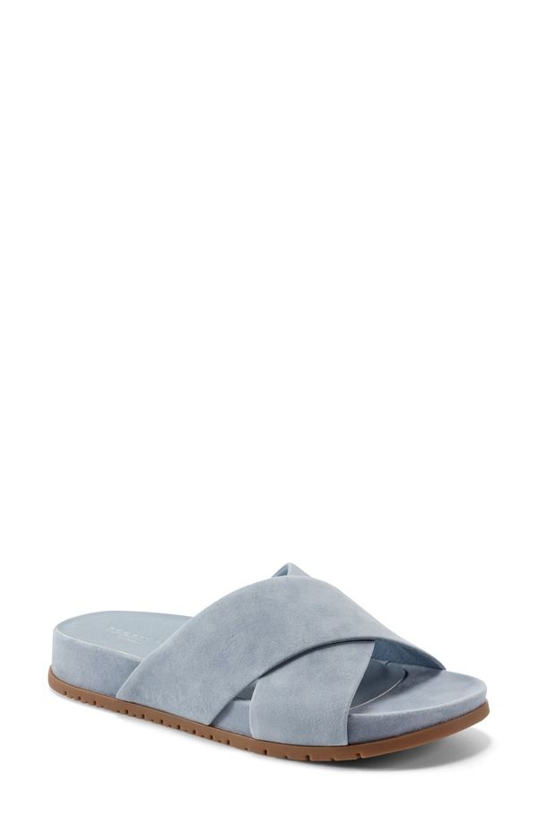 ロックポート レディース シューズ サンダル Rockport Leia Slide Sandal Blue ブルー
