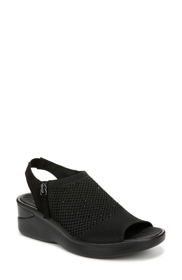 ライフストライド レディース シューズ サンダル LifeStride Starlet Embellished Slingback Sandal Black ブラック