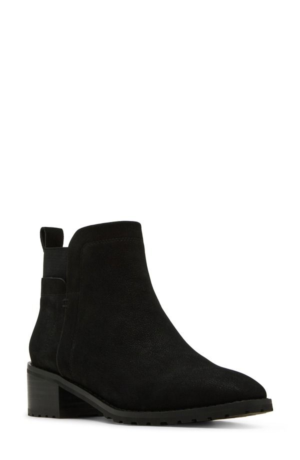 ブロンド レディース シューズ ブーツ・レインブーツ Blondo Shyne Waterproof Bootie Black Nubuck ブラック