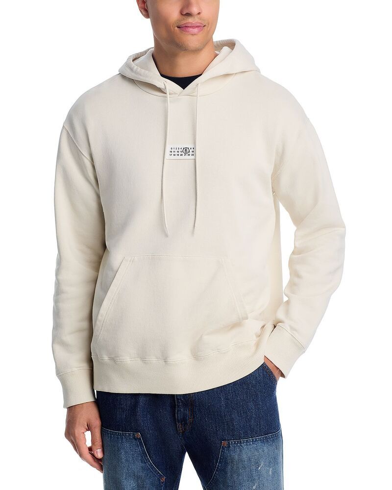 マルタンマルジェラ メンズ アウター パーカー・スウェット ロゴ MM6 Maison Margiela Drawstring Logo Hoodiecru エクリュ