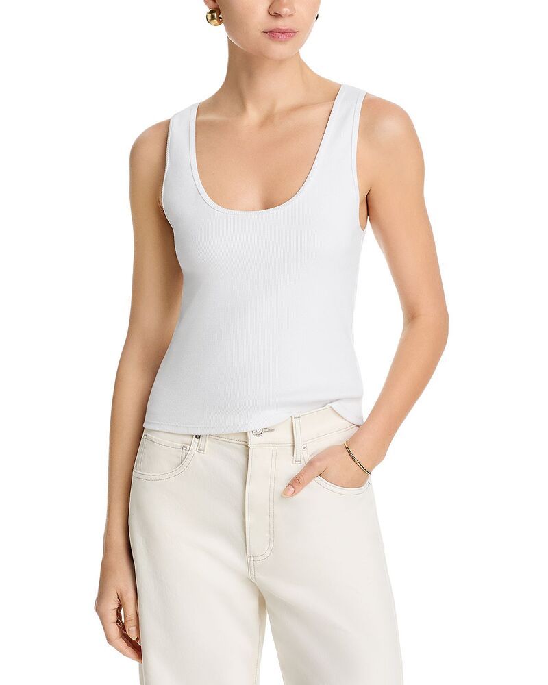 ペイジ レディース トップス タンクトップ PAIGE Bali Tank Top White ホワイト