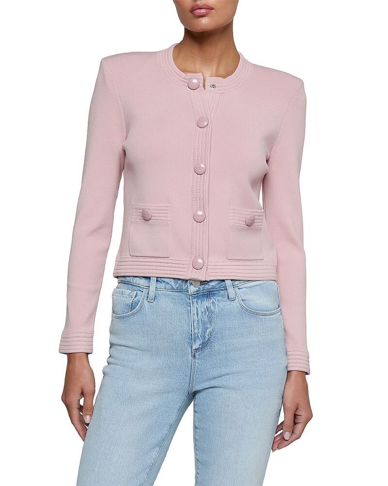 ラジャンス レディース アウター カーディガン LAGENCE Patsy Crop Cardigan Misty Rose 88,990円