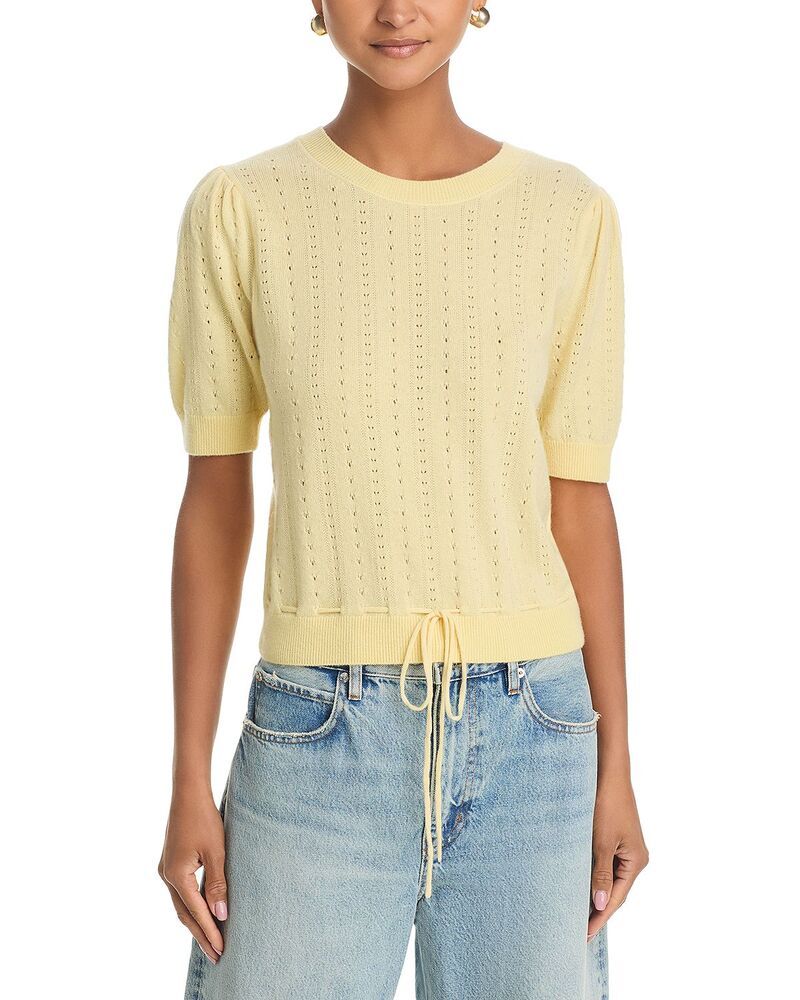 フレーム レディース アウター ニット・セーター FRAME The Cashmere Charm Sweater Canary