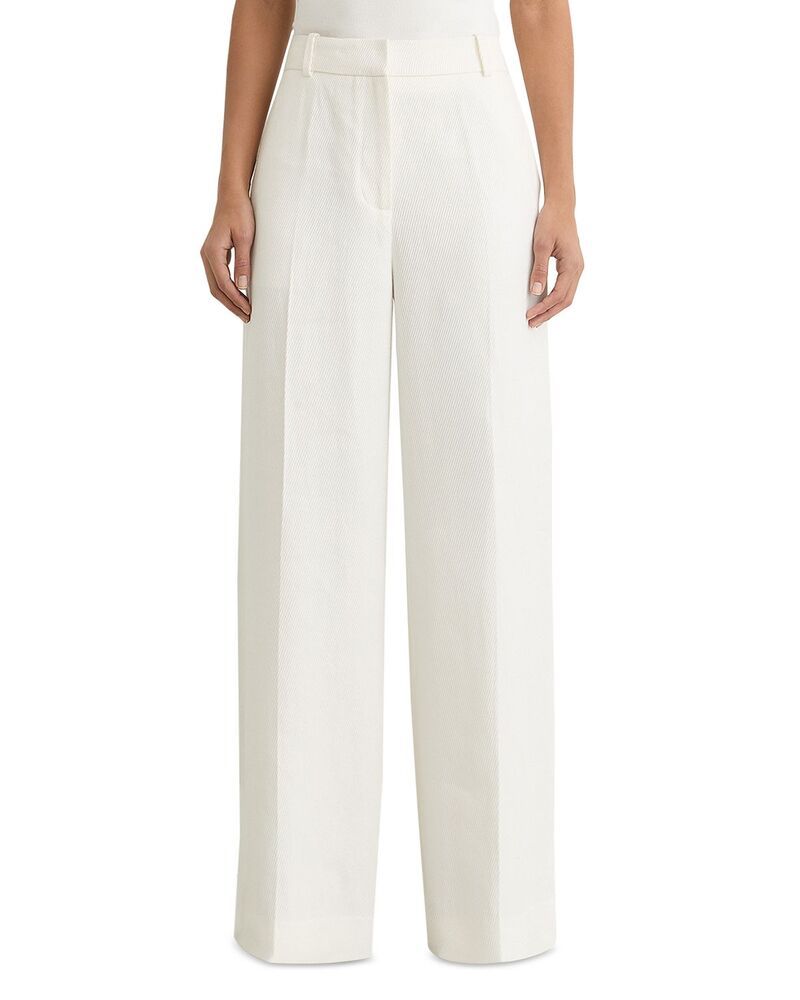 レイス レディース ボトムス カジュアルパンツ REISS Alyx Trousers White ホワイト