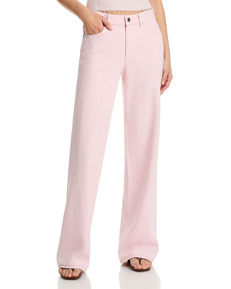 ヘルムート ラング レディース ボトムス デニムパンツ ジーンズ Helmut Lang Wardrobe High Rise Jeans in Peony