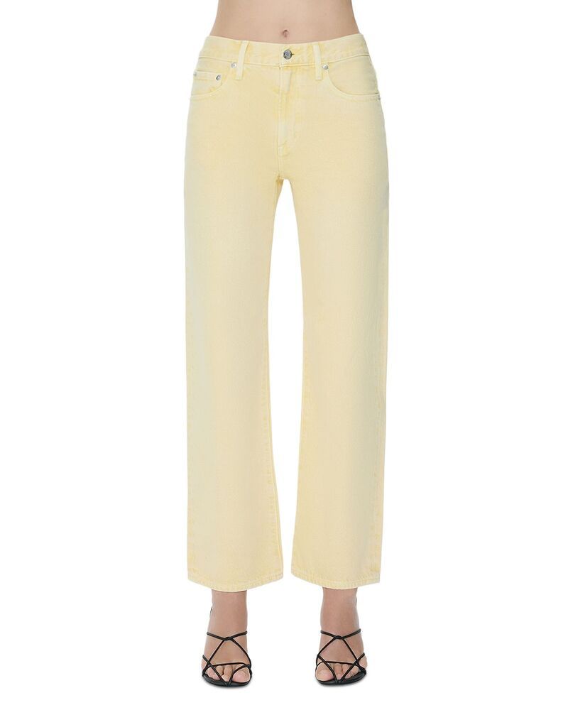 ピストーラ レディース ボトムス デニムパンツ ジーンズ Pistola Lexi Mid Rise Bowed Straight Jeans in Day Glow Day Glow