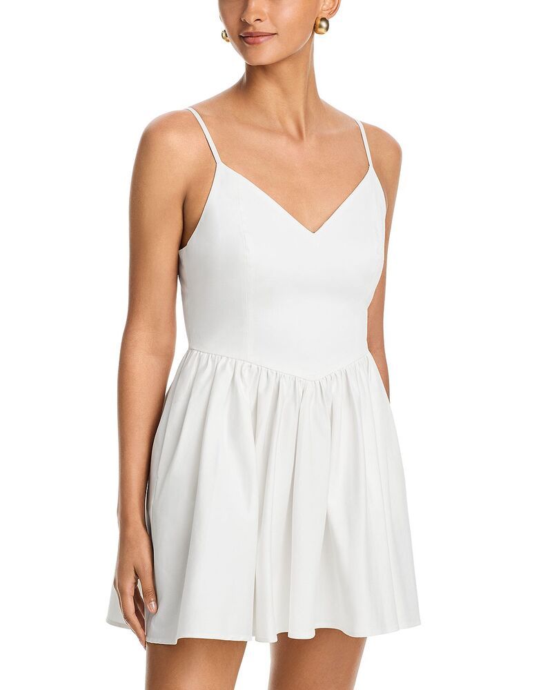 フレンチコネクション レディース トップス ワンピース ミニ FRENCH CONNECTION Lilah Ballerina Mini Dressummer White ホワイト