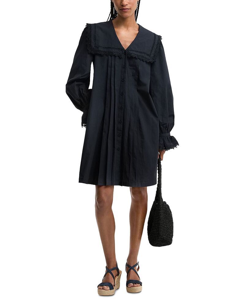バブアー レディース トップス ワンピース ミニ Barbour Tisbury Mini Dress Dark Navy ネイビー
