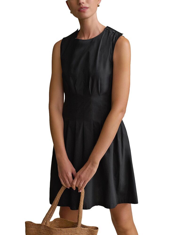 ジェニーケイン レディース トップス ワンピース Jenni Kayne Reverie Shaped Waist Dress Black ブラック