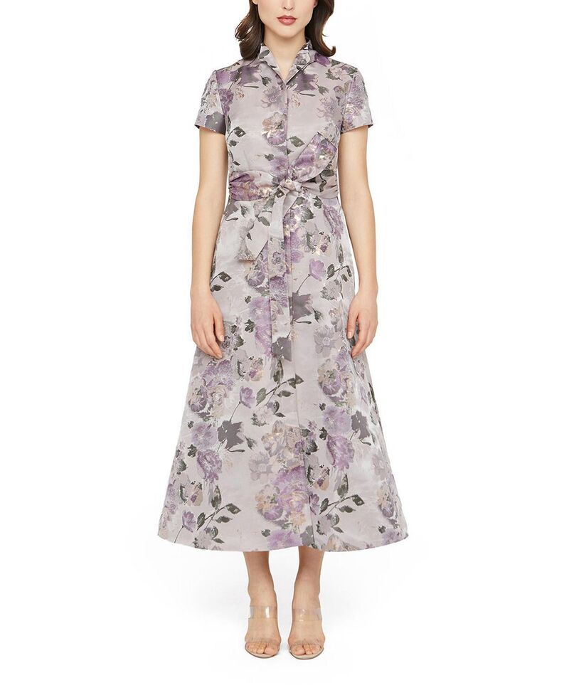 ケイ アンジャー レディース トップス ワンピース Kay Ungerobin Tea Length Dress Heather ヘザー