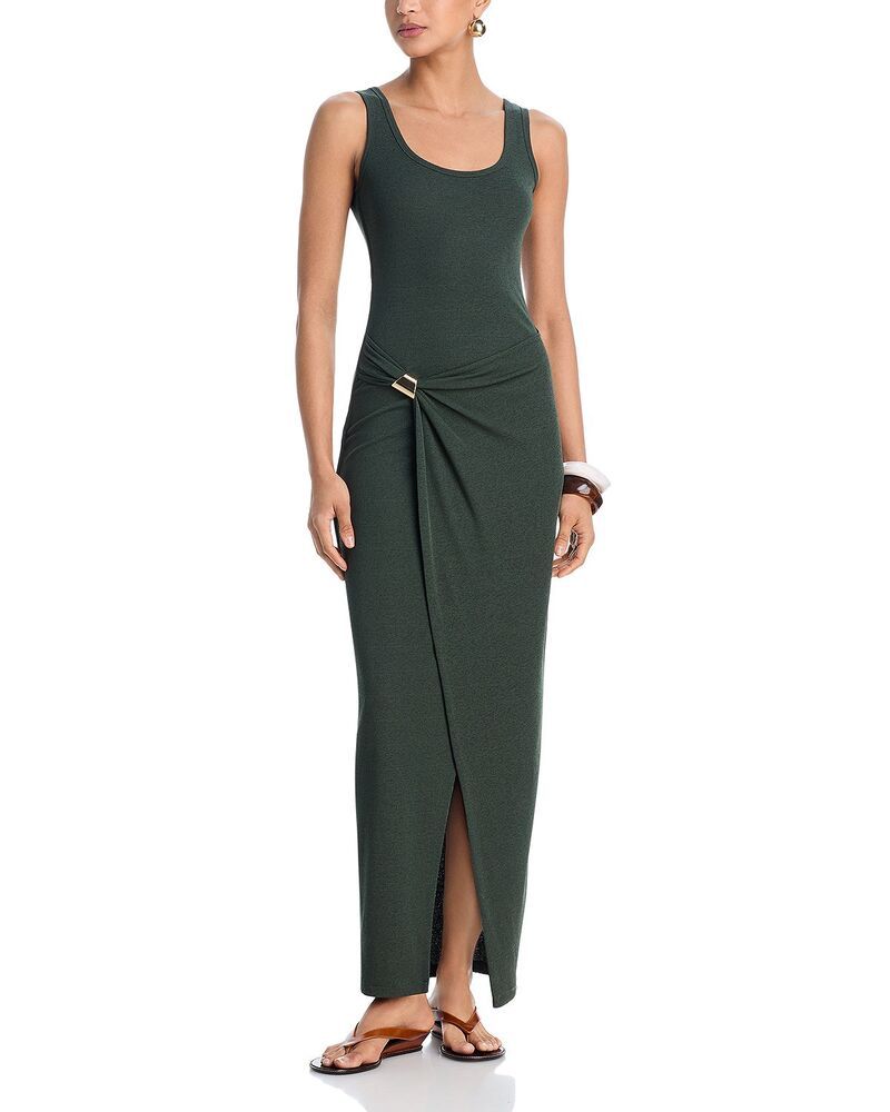 ナヌシュカ レディース トップス ワンピース Nanushka Nenet Dress Midnight Green グリーン