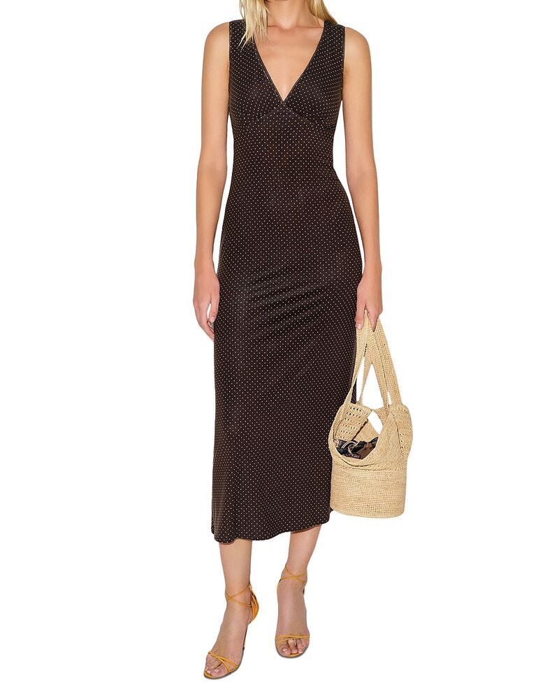 リフォーメーション レディース トップス ワンピース ニット Reformation Brayden Knit Dress Pin Dot