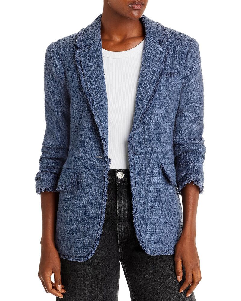 サンク セプト レディース アウター ジャケット・ブルゾン ブレザー Cinq Sept Khloe Boucl Blazer Shadow