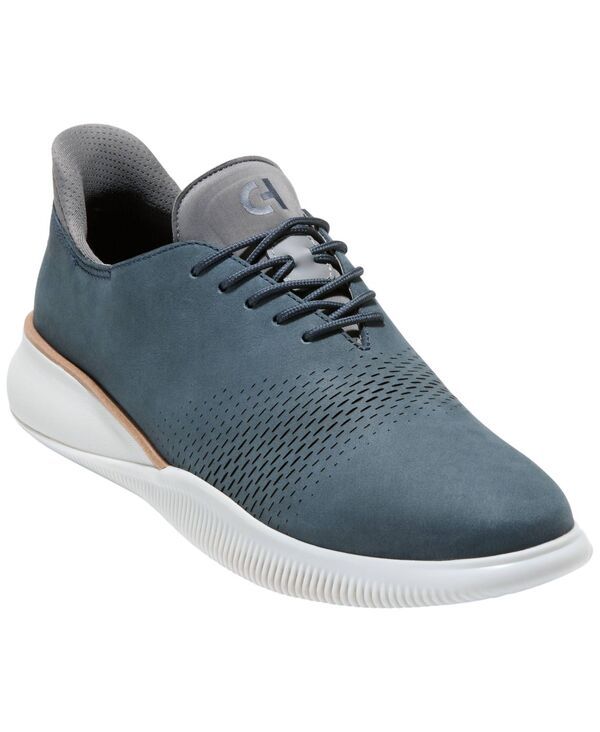 コールハーン メンズ シューズ オックスフォード レース Cole Haan Mens 6 Zergrand Laser QuickOn LaceUp Oxford Shoes Navy Blazer