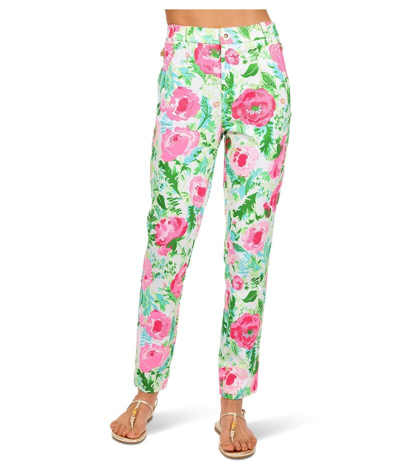 リリーピュリッツァー レディース ボトムス カジュアルパンツ Lilly Pulitzer Ana HighRise Pants Multi Poppy Par マルチカラー