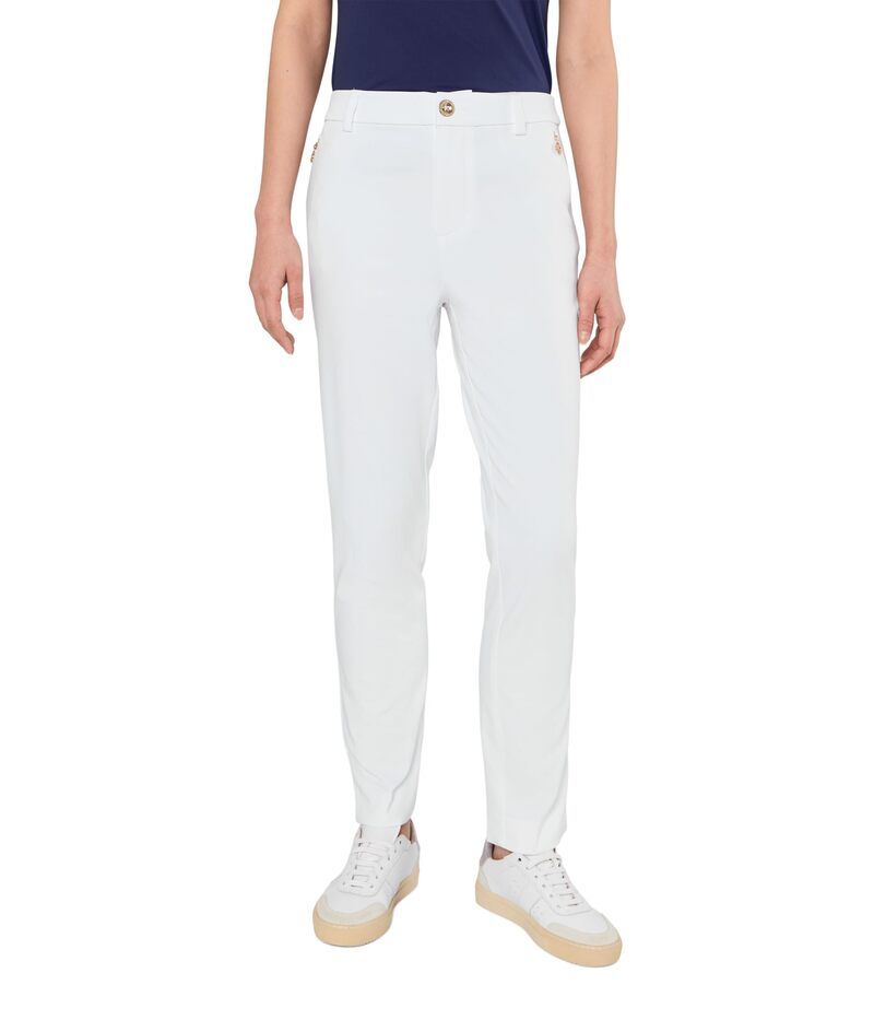 リリーピュリッツァー レディース ボトムス カジュアルパンツ Lilly Pulitzer Ana HighRise Pants Resort White ホワイト